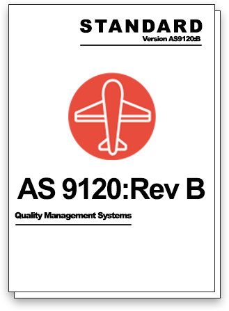 Graphic of the AS9120: Rev B Quality Management System Standard